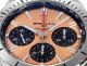 Swiss Grade Replica Breitling New Chronomat B01 Beige Dial Black Rubber Strap 42mm (3)_th.jpg